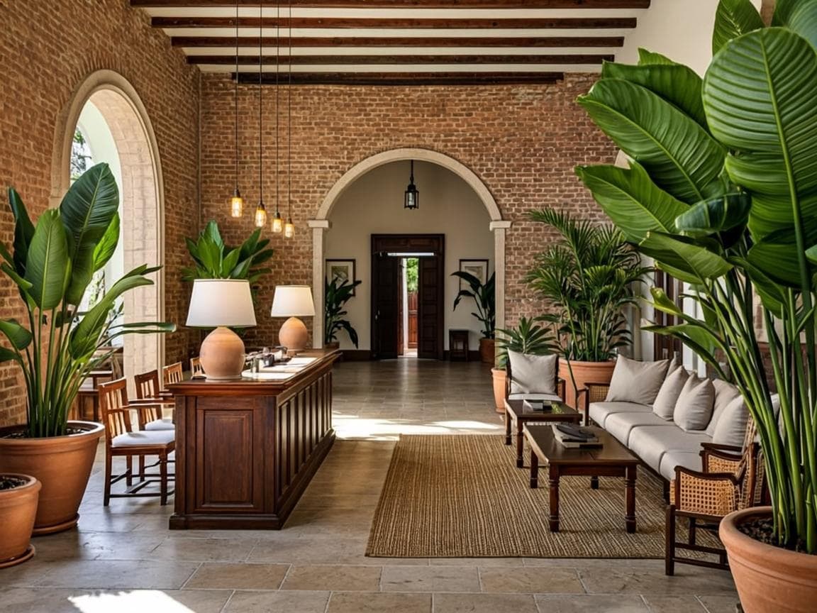 Interior del spa Hom